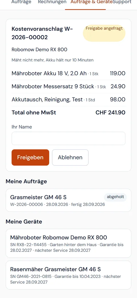 Meine Geräte